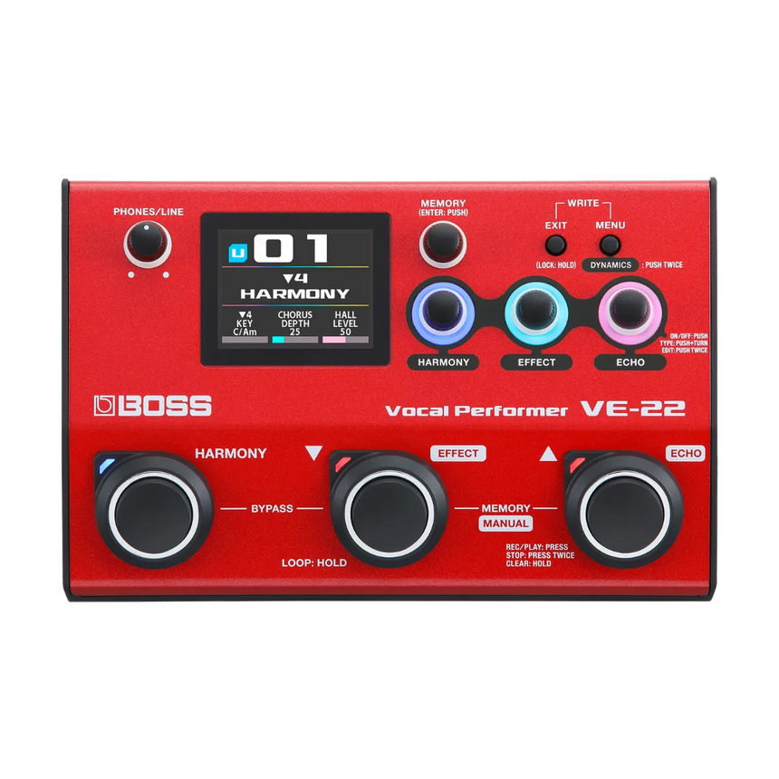 Procesador Multiefectos para voz VE-22