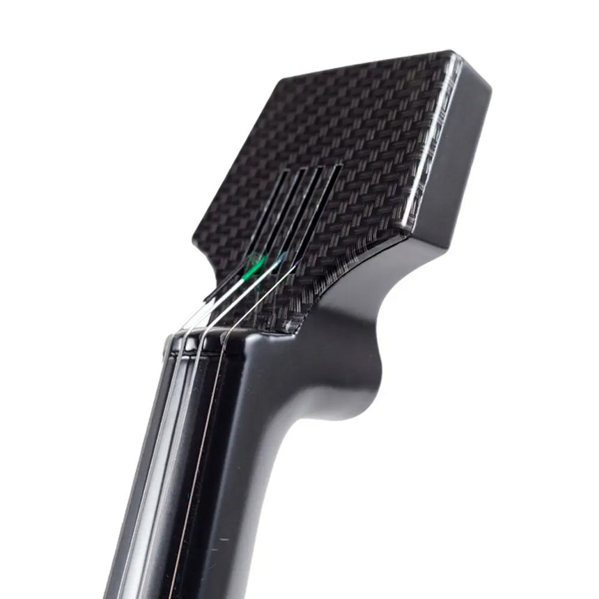 Violín Eléctrico 4/4 Aureal Fibra De Carbono Con Accesorios Negro