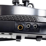 Violín Eléctrico 4/4 Aureal Fibra De Carbono Con Accesorios Negro