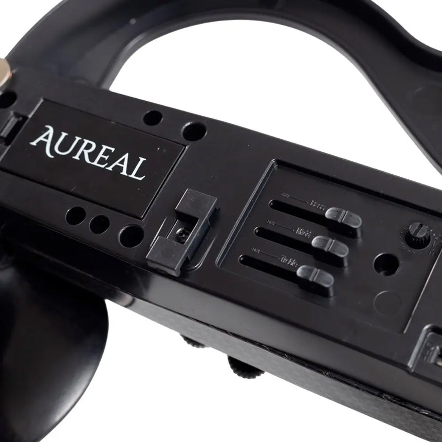 Violín Eléctrico 4/4 Aureal Fibra De Carbono Con Accesorios Negro