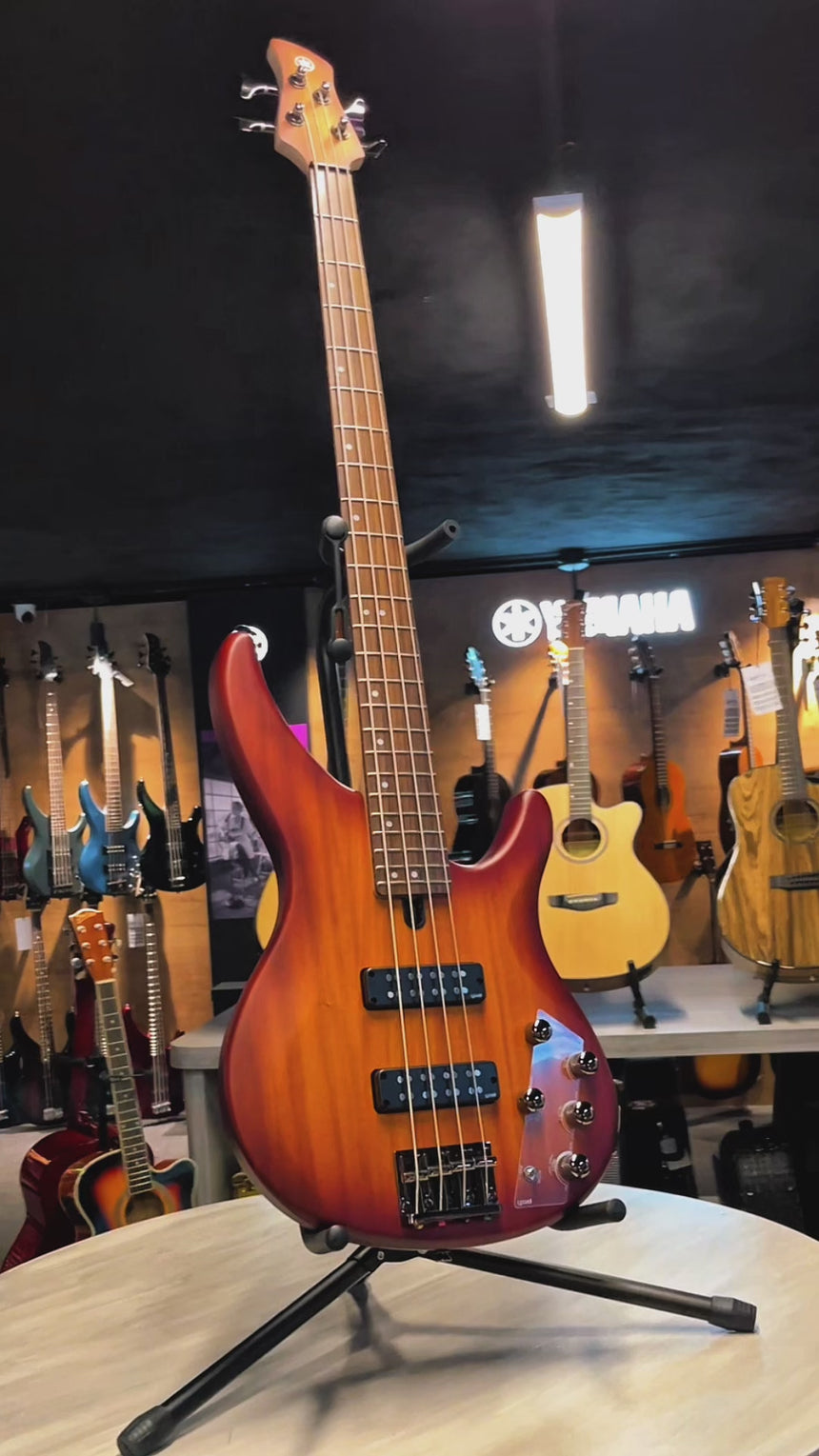 Bajo Eléctrico Yamaha TRBX504 Brick Burst
