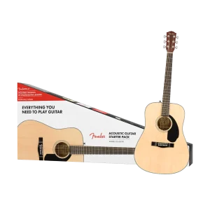 Paquete de Guitarra Acústica Fender Cc-60s Natural