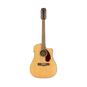 Guitarra Electroacústica De 12 Cuerdas Fender Cd-140SCE Natural