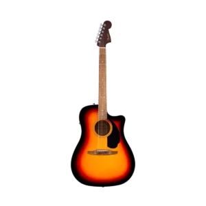 Guitarra Electroacústica Fender Redondo Standard CE Sunburst